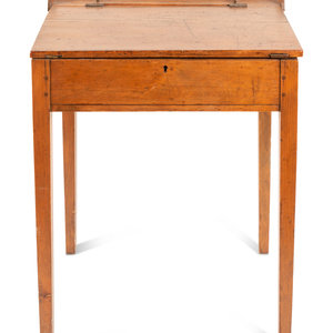 Appraisal: A Pine School Desk th Century height x width x