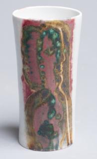 Appraisal: Carl-Harry Stalhane Sweden - pottery vase textured and glazed in