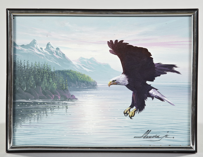 Appraisal: Lance Cameron American b Works in Alaska American Majesty Bald