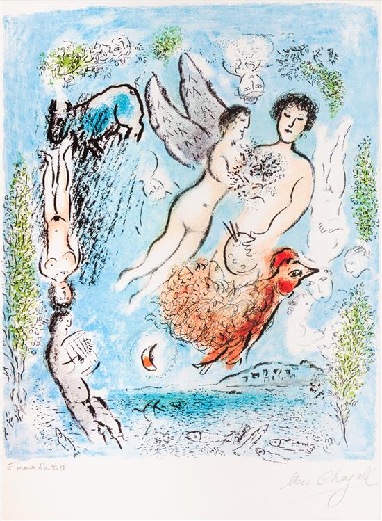 Appraisal: Sale Lot Marc Chagall French Russian - L'Ile de Poros