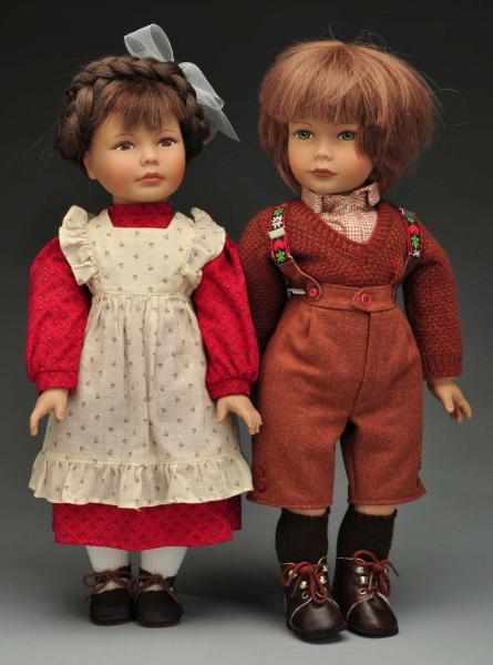 Appraisal: Lot of German Heidi Ott Dolls Description Ca Maurus and