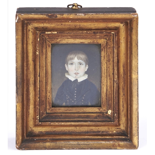 Appraisal: British School early th c - Portrait Miniature of a