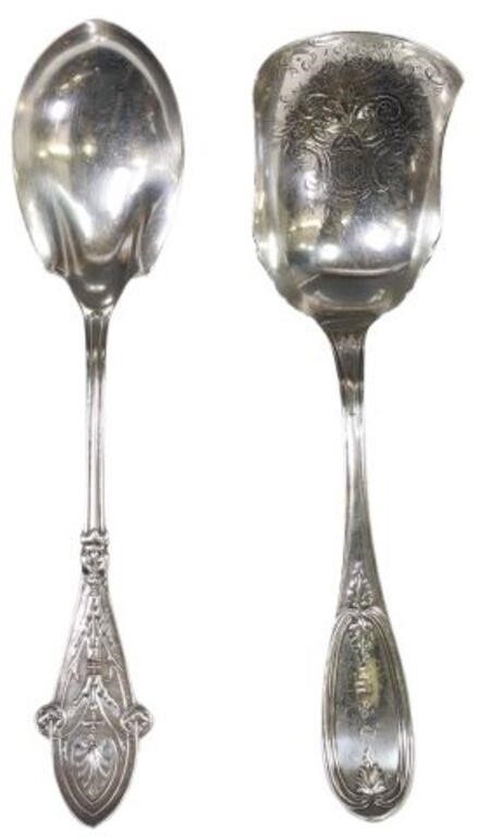 Appraisal: lot of American sterling silver service flatware Tiffany Company both