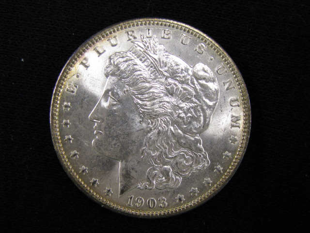 Appraisal: -O Morgan Silver Dollar uncirculated lower mintage