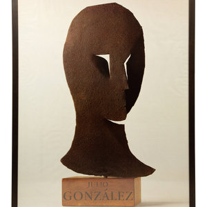 Appraisal: A Julio Gonzalez Spanish - Exhibition Poster x inches Property