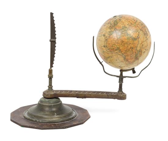 Appraisal: Sale Lot An American Eight-Inch Terrestrial Globe a h andrews