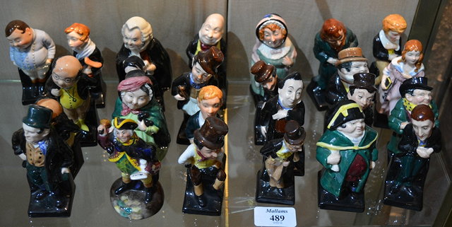 Appraisal: A collection of twenty five Royal Doulton Dickens characters