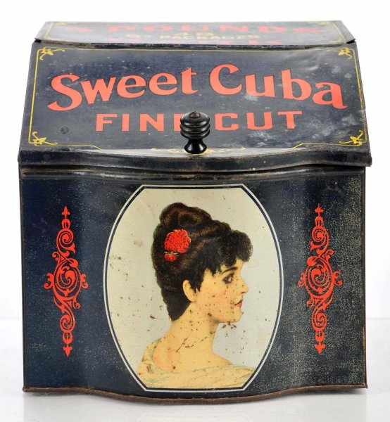 Appraisal: Sweet Cuba Counter Dispenser Description Blue color variation of Sweet