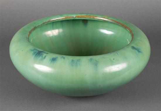 Appraisal: Fulper art pottery celadon glazed bowl first quarter- th century