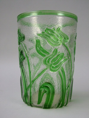 Appraisal: A Webb's 'cameo fleur' vase late th century of flared