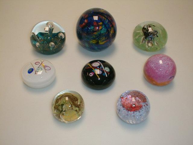 Appraisal: Paperweights Caithness - Sea Dance Lacemaker Dinosaur Noughts and Crosses