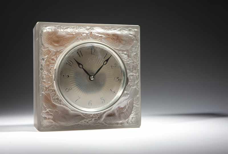 Appraisal: Designed the case signed ''R Lalique France'' the circular glass