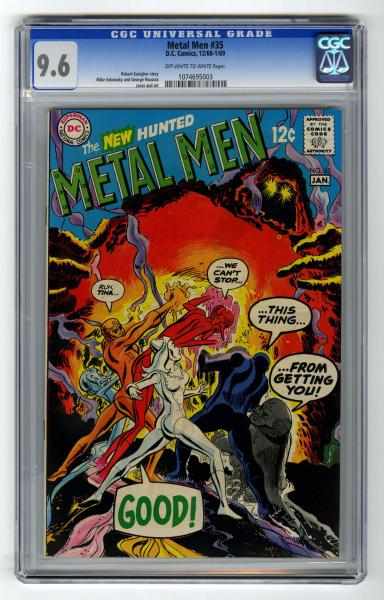 Appraisal: Metal Men CGC D C Comics - Click for full