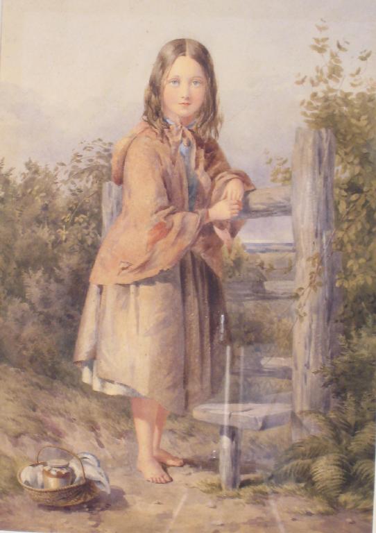 Appraisal: ATTRIBUTED TO PAUL FALCONER POOLE RA RI - A Girl