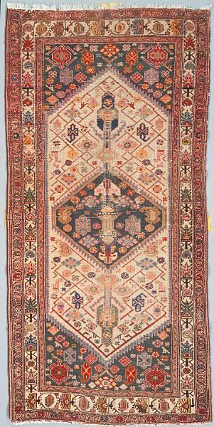 Appraisal: A Hamadan Rug Persian ft in x ft in