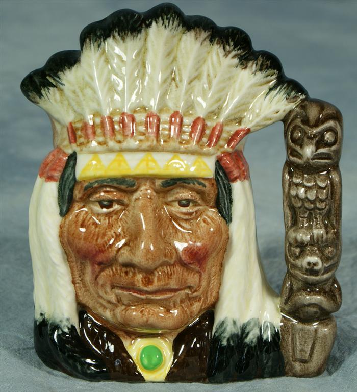 Appraisal: Royal Doulton mug D North American Indian no damage tall