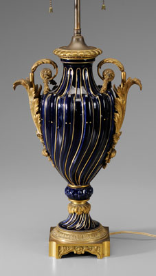 Appraisal: Ormolu-Mounted Porcelain Vase French probably late th early th century