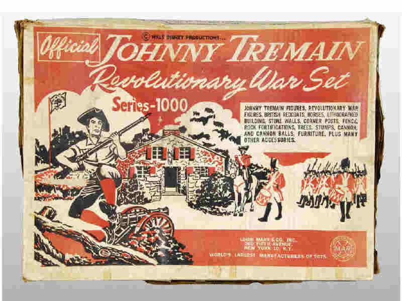 Appraisal: Marx Johnny Tremain Revolutionary War Set Description Includes original play