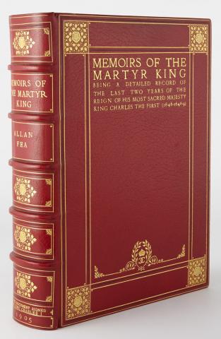 Appraisal: FEA ALLAN Memoirs of the Martyr King being a detailed