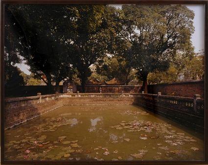 Appraisal: DOUG HALL b LOTUS POND TEMPLE OF LITERATURE HANOI C-print