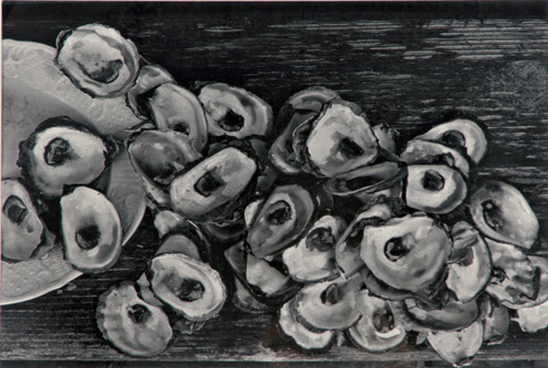 Appraisal: Lilo Raymond American b Two works of art Oyster Shells