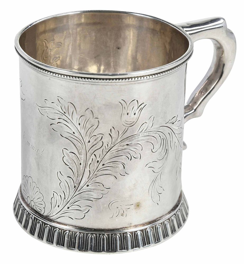 Appraisal: Gregg Hayden Coin Silver Mug South Carolina mid th century