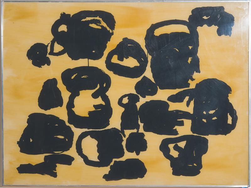 Appraisal: PHILIP GUSTON - AUGUST FROM FOUR ON PLEXI SUITE Screenprint