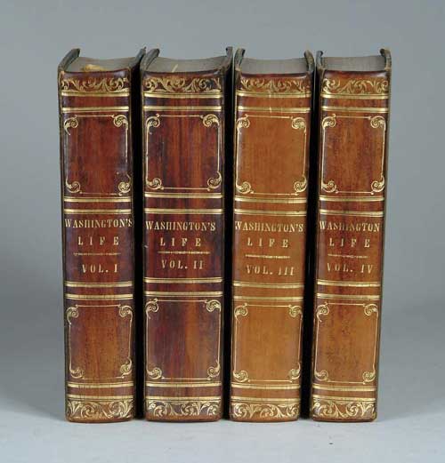 Appraisal: FOUR VOLUME SET LIFE OF GEORGE WASHINGTON BY JOHN MARSHALL