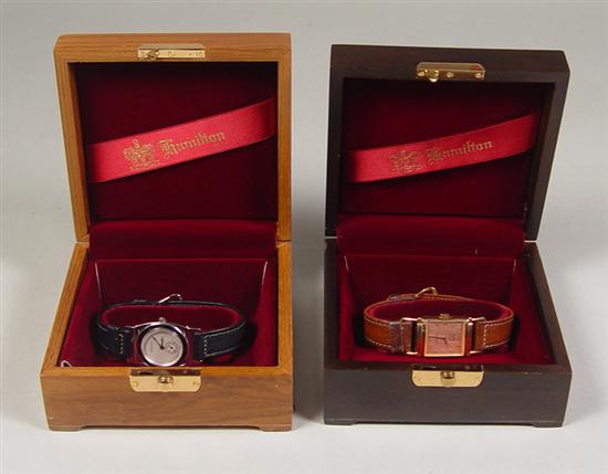 Appraisal: Two Limited Edition Hamilton Men's Wrist Watches The Hamilton Wilshire