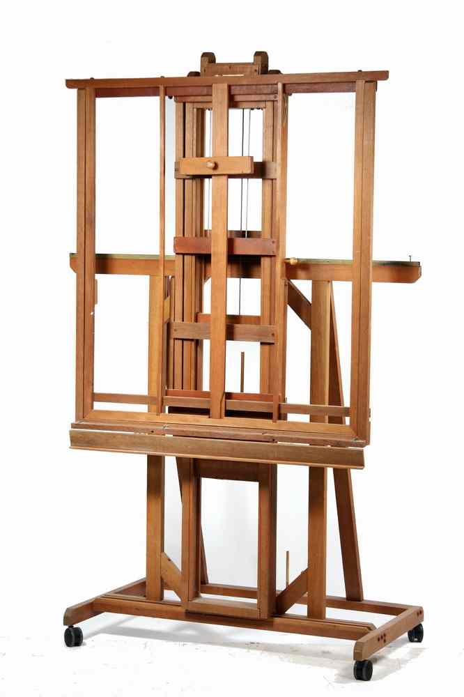 Appraisal: ARTIST'S STUDIO EASEL - Large Studio Easel by Hughes Easels