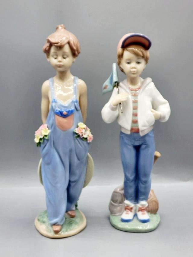 Appraisal: Lladro Figurines in Original Boxes Includes All American retired in