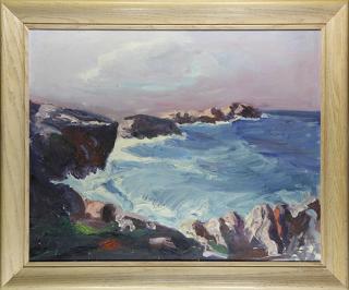 Appraisal: Painting California Coast American School th century California Coast oil