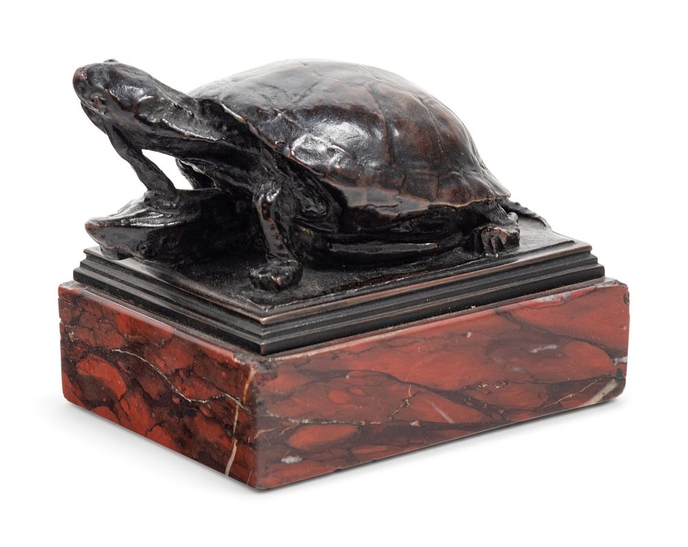 Appraisal: Albert Laessle American - Albert Laessle American - Turtle Eating