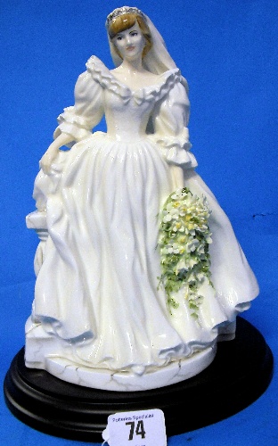 Appraisal: Coalport Figure The Princess of Wales the signature edition limited