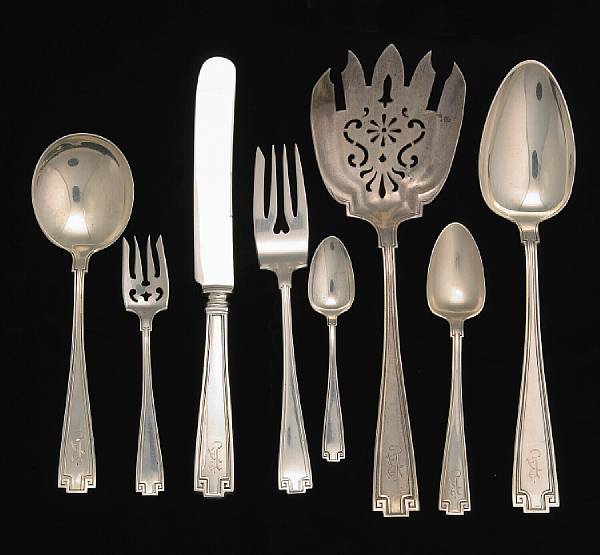 Appraisal: Property of various owners Comprising table forks dessert forks salad