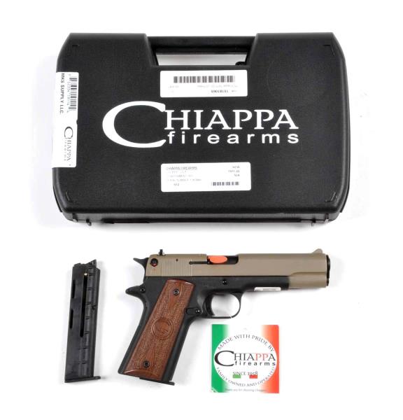 Appraisal: MIB Chiappa - Semi-Auto Pistol Serial N Your basic copy