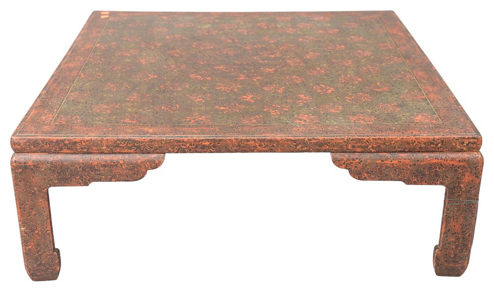 Appraisal: Chinese Style Coffee Table height inches top x Chinese Style