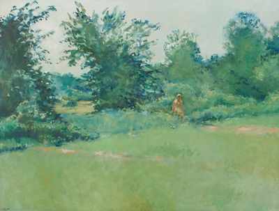 Appraisal: Frederick Hale McDuff American b Girl in a field Oil