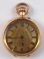 Appraisal: A yellow metal tests carat gold cased pocket watch metal