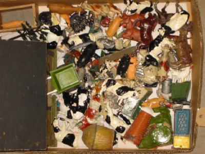 Appraisal: A large quantity of Britains metal farm animals and accessories