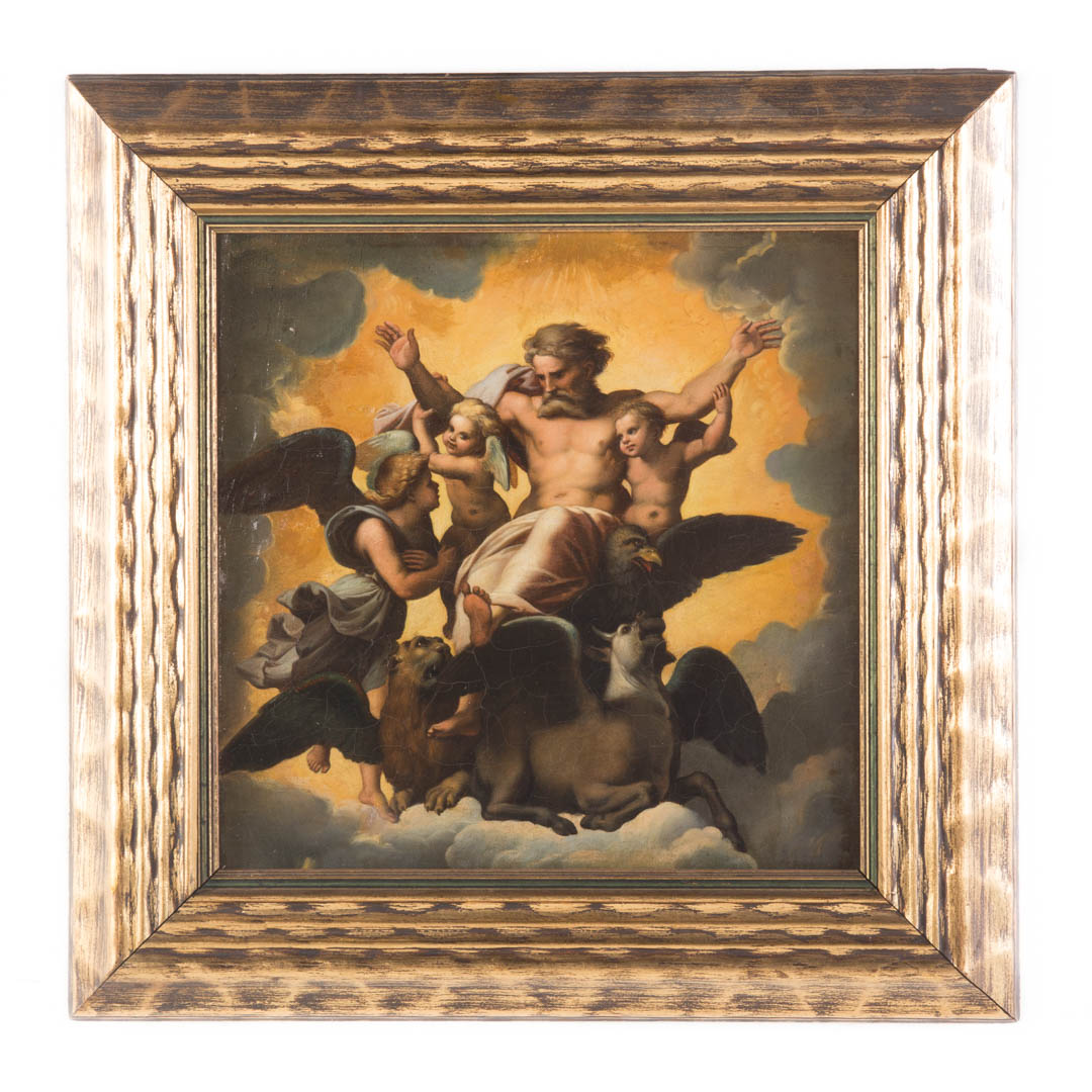 Appraisal: Italian School th e th c Ezekiel oil After Raphael