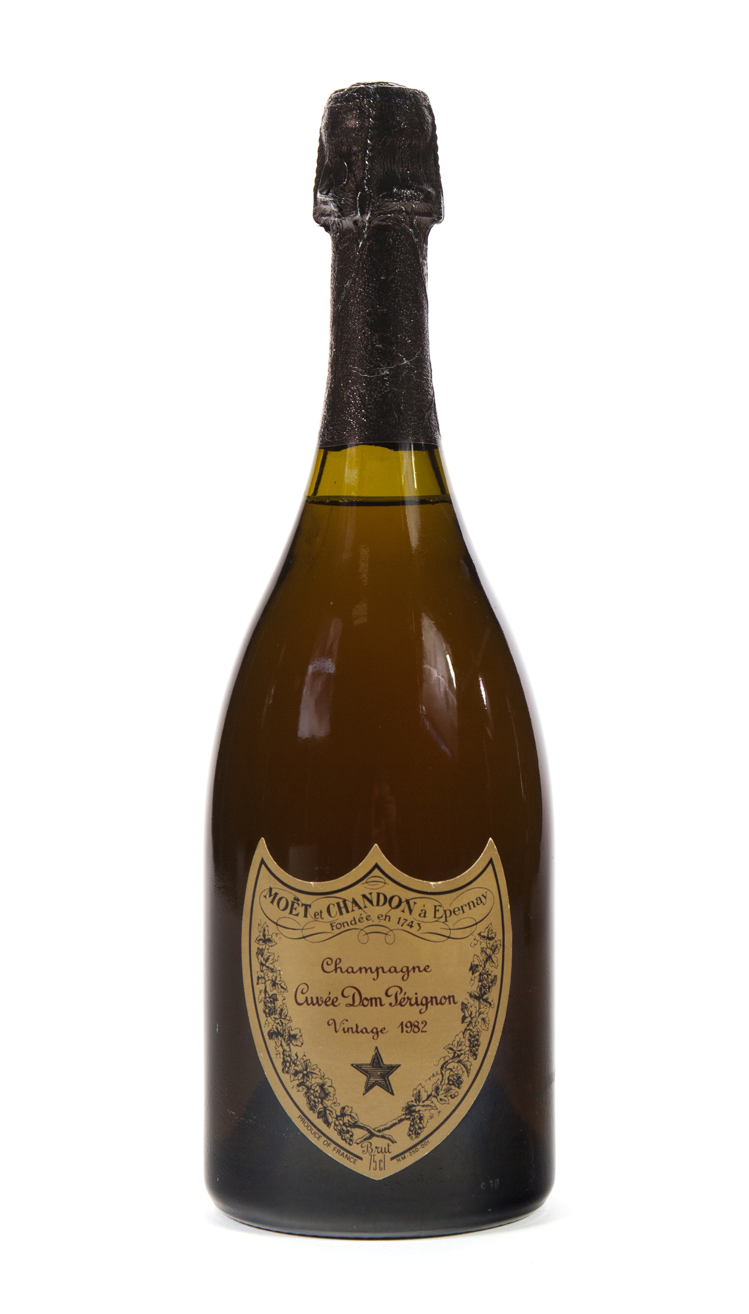 Appraisal: MOET ET CHANDON CUVEE DOM PERIGNON CHAMPAGNE Epernay bottle ml