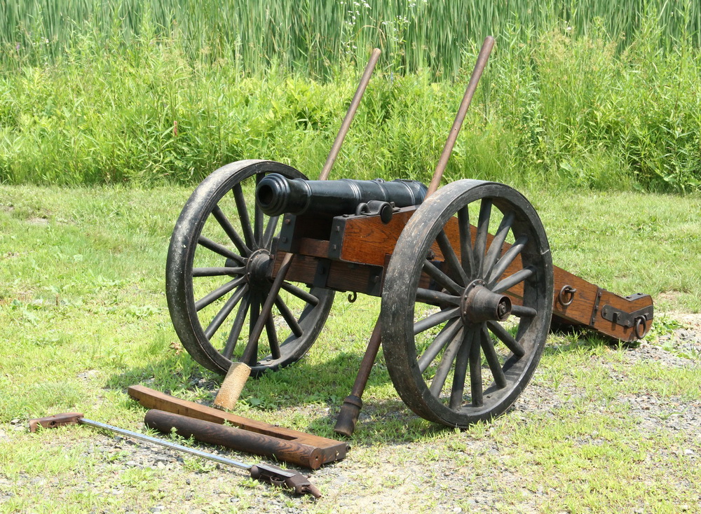 Appraisal: PRACTICAL REPLICA ARTILLERY CANNON - French Indian War Militia Cannon