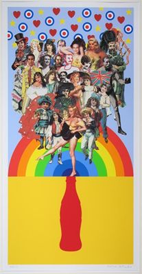 Appraisal: Peter Blake b A Summer's Day Signed and numbered Silkscreen