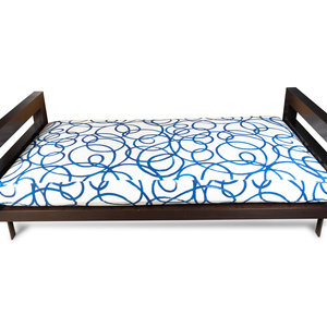 Appraisal: An Antoine Proulx Modern Day Bed ST CENTURY Height x