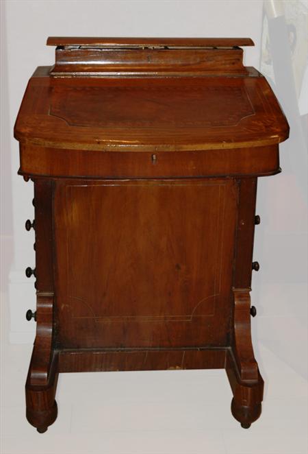 Appraisal: Victorian Inlaid Mahogany Davenport Estimate -