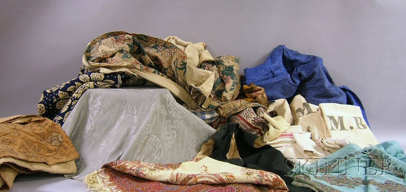 Appraisal: Large Group of Assorted Textiles and Linens