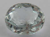 Appraisal: A loose polished aquamarine accompanied by Chanthaburi Gemological Laboratory report