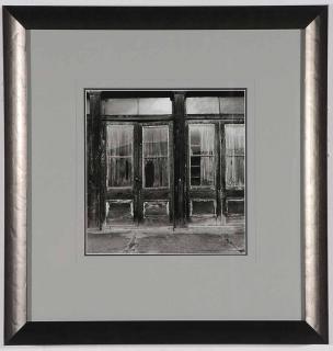 Appraisal: Contemporary Photograph th st century French Doors unsigned silver gelatin