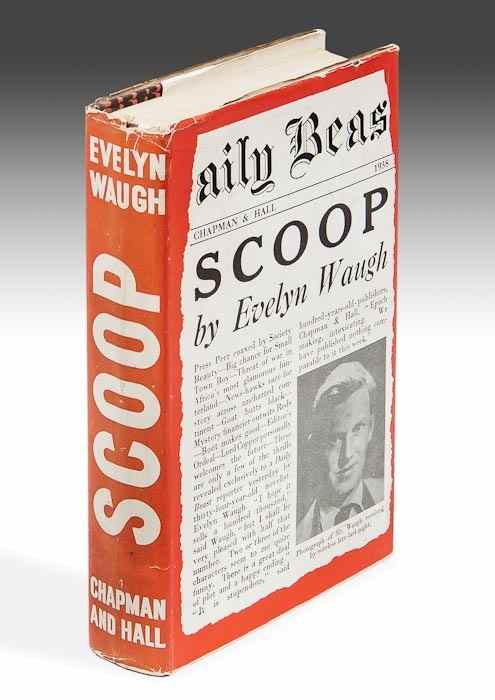 Appraisal: Waugh Evelyn Scoop first edition first issue with 's' in